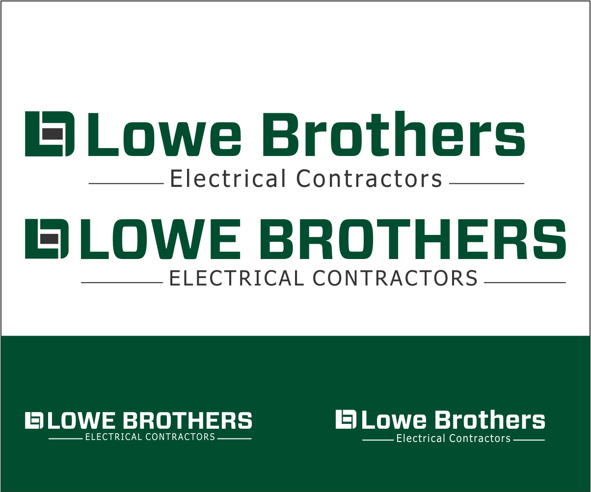 Logo Design by Eseefo for Lowe Brothers Electrical Contractors, LLC | Design #3593352