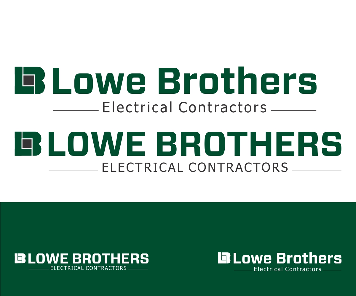 Logo Design by Eseefo for Lowe Brothers Electrical Contractors, LLC | Design #3594203