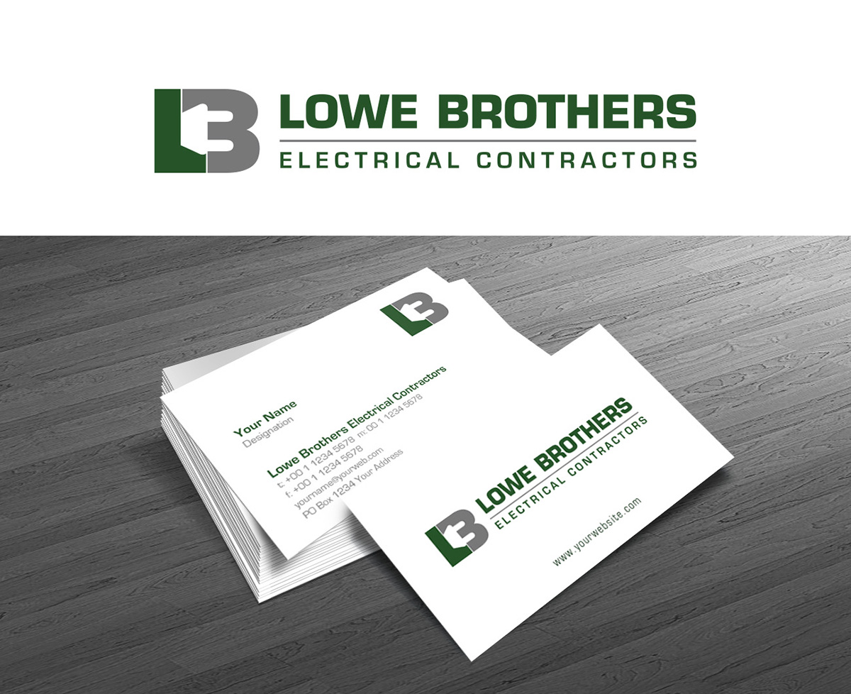 Logo Design by RD Brand Architects for Lowe Brothers Electrical Contractors, LLC | Design #3585278