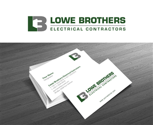 Lowe Brothers Electrical Contractors | Logo Design by RD Brand Architects