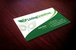 Business Card Design by Hardcore Design for Living Grain Free, LLC | Design: #3629133