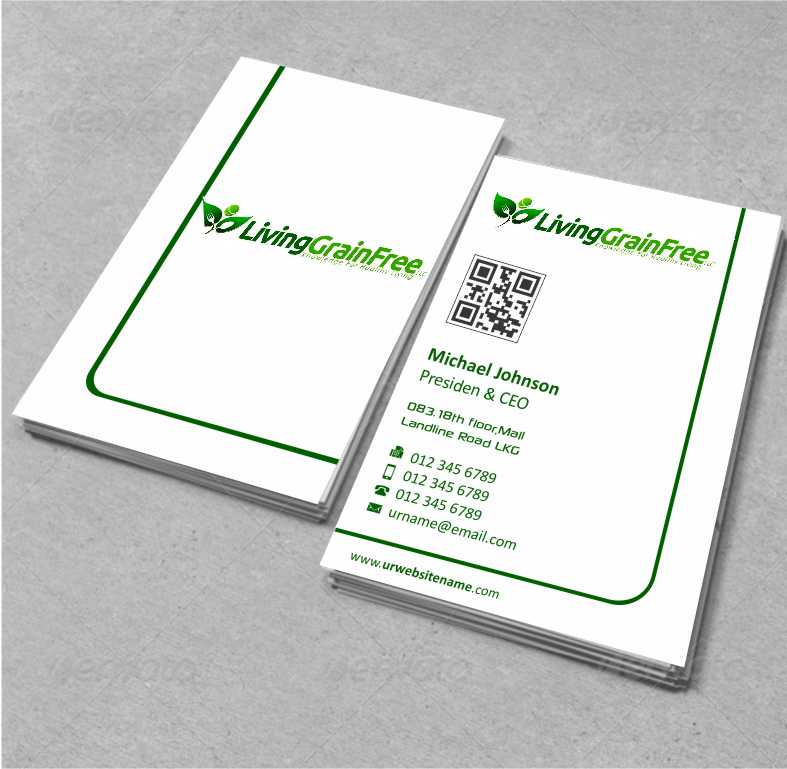 Business Card Design by AwsomeD for Living Grain Free, LLC | Design #3562317