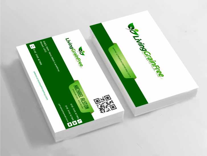 Business Card Design by AwsomeD for Living Grain Free, LLC | Design #3562332
