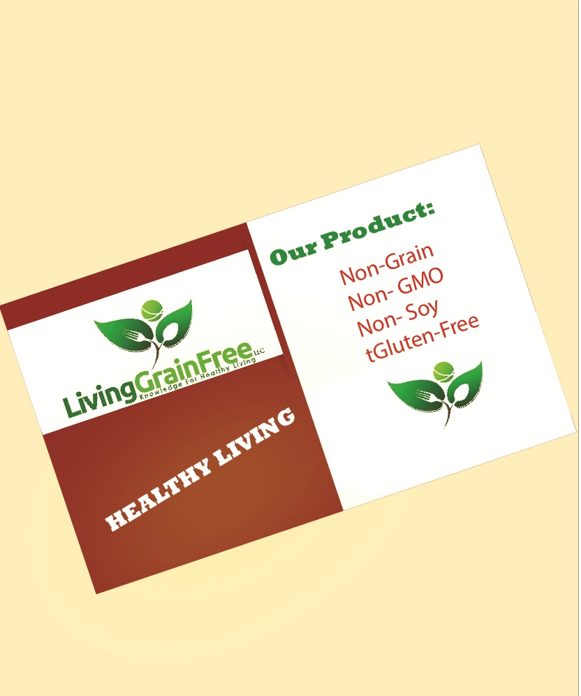 Business Card Design by hardik_sakhiya for Living Grain Free, LLC | Design #3562971