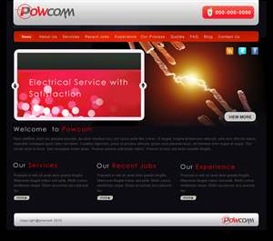 Wordpress Design by AS  Solutions for this project | Design #96941