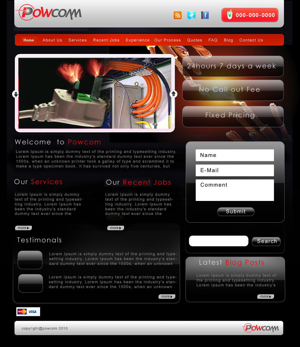 Wordpress Design by AS  Solutions for this project | Design #97115