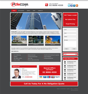 Wordpress Design by DESIGNERS.dairy for this project | Design: #95843