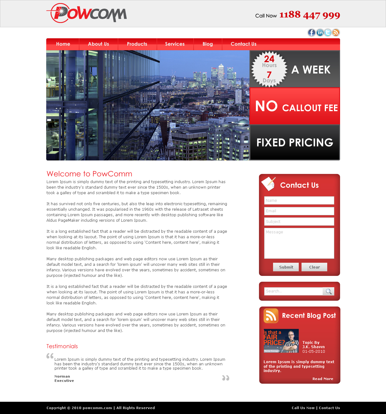 Wordpress Design by LogoDesigns.ae for this project | Design #94877