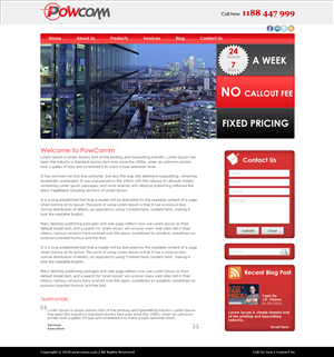 Wordpress Design by LogoDesigns.ae