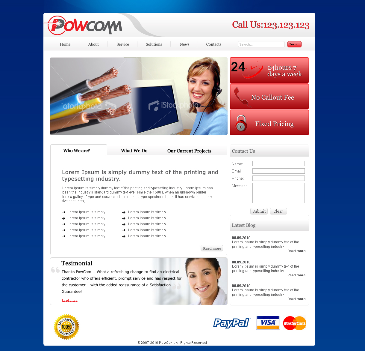 Wordpress Design by LogoDesigns.ae for this project | Design #98690