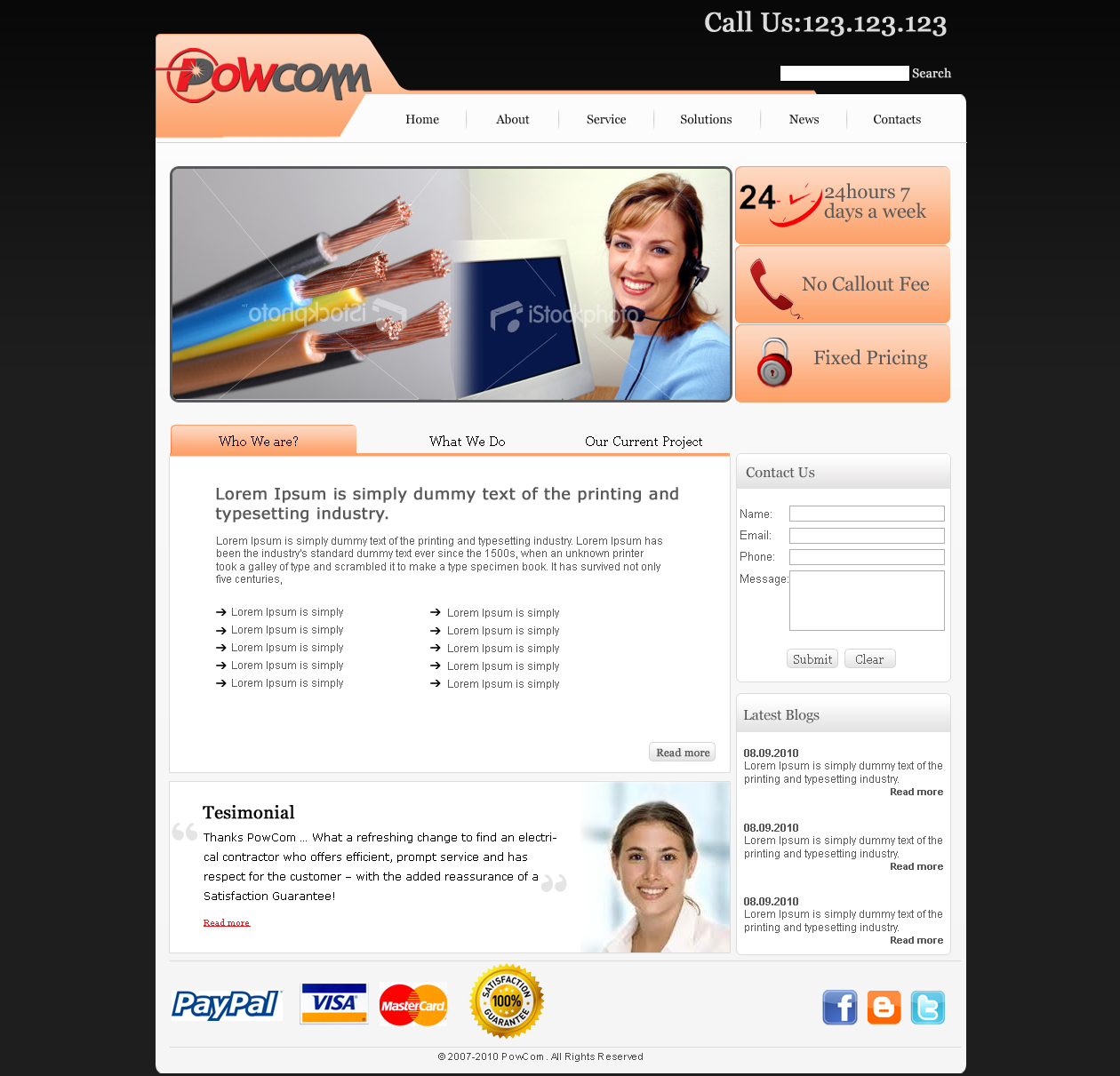 Wordpress Design by LogoDesigns.ae for this project | Design #99071
