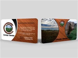Business Card Design by Hardcore Design for Cooranga Charolais | Design #3588536