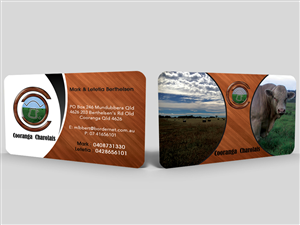 Business Card Design by Hardcore Design for Cooranga Charolais | Design: #3613275