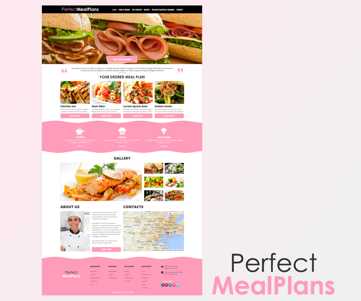 Web Design by Motionblur Grafix for this project | Design #3571212