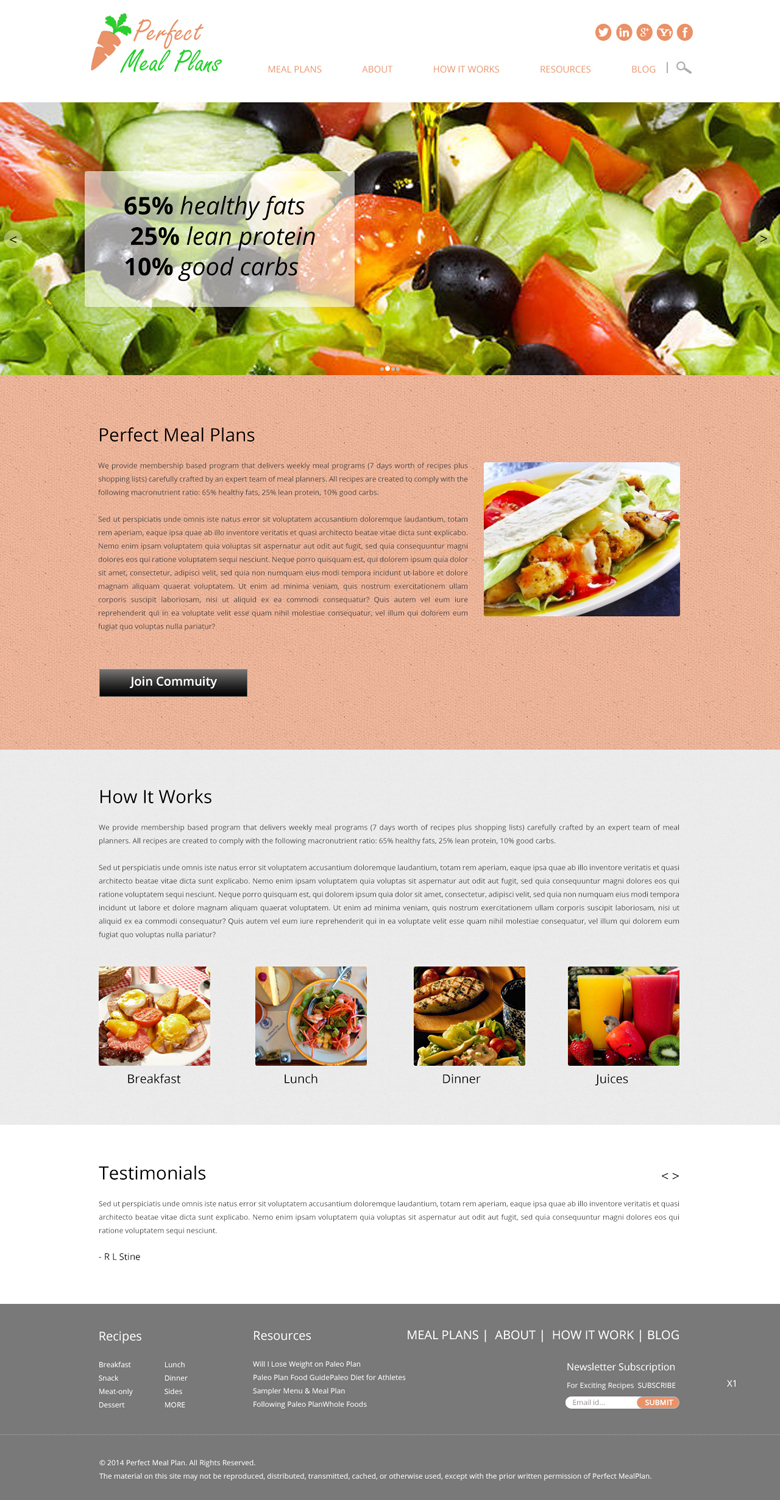 Web Design by pb for this project | Design #3569151