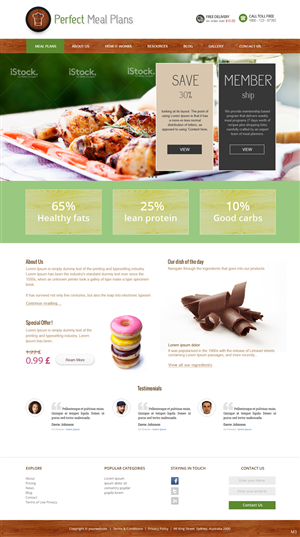 Web Design by pb for this project | Design: #3569168