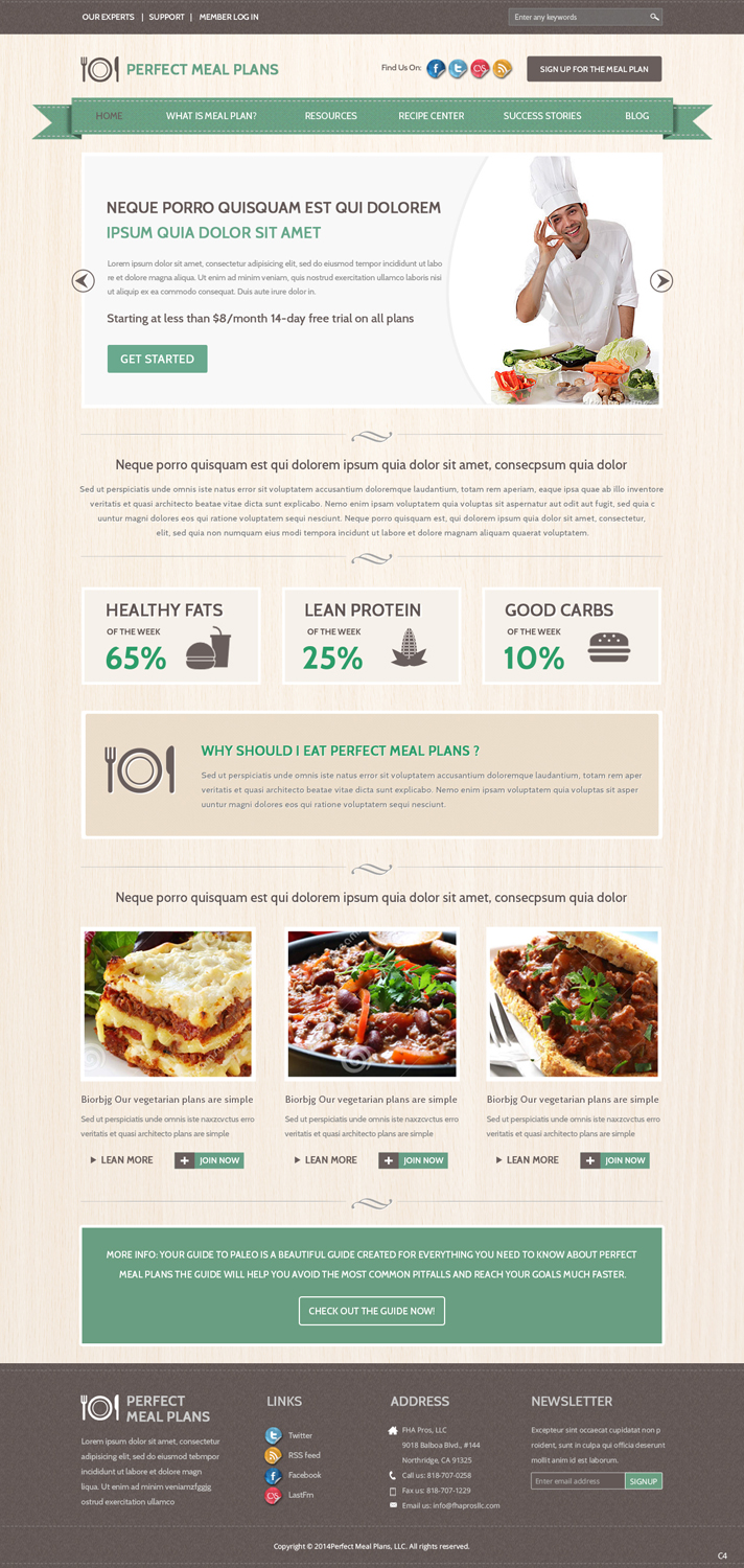 Web Design by pb for this project | Design #3569174