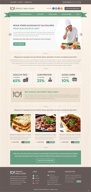Web Design by pb for this project | Design: #3569174