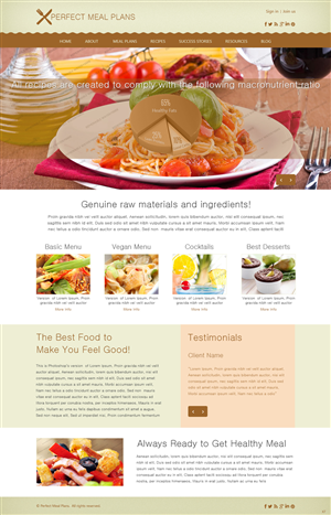 Web Design by pb for this project | Design: #3569196