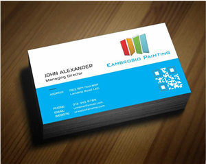 Business Card Design by AwsomeD