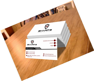 Diseño de Tarjeta de Presentación por AwsomeD para Sharp's Shooting Supply | Diseño: #3562291