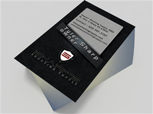 Diseño de Tarjeta de Presentación por Riz' para Sharp's Shooting Supply | Diseño #3563627