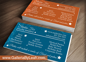 Visitenkarten-Design von galleria.by.leah für Guided by the Stars | Design: #3584750