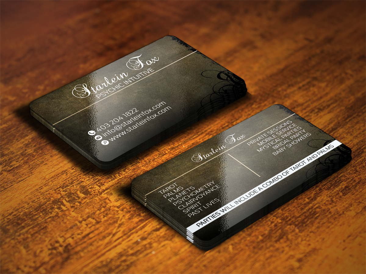 Business Card Design by Sajin for Guided by the Stars | Design #3622311