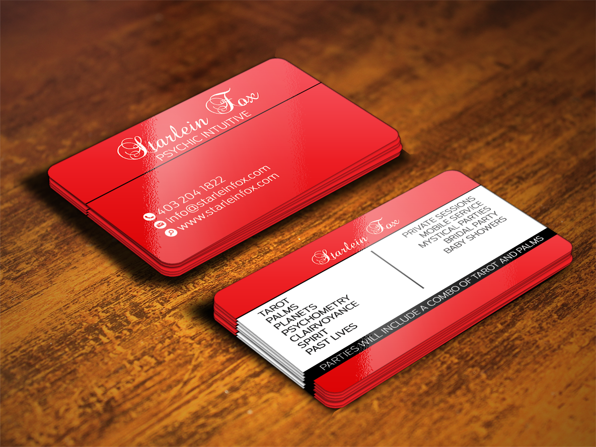 Business Card Design by Sajin for Guided by the Stars | Design #3622414