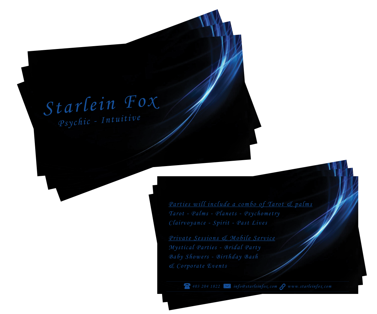 Business Card Design by Hadi Graphics for Guided by the Stars | Design #3615973