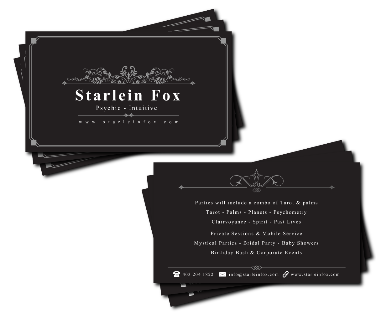 Visitenkarten-Design von Hadi Graphics für Guided by the Stars | Design #3622852