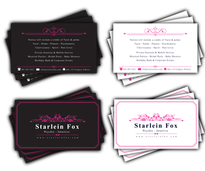 Visitenkarten-Design von Hadi Graphics für Guided by the Stars | Design: #3625440