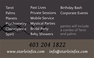 Business Card Design by craive for Guided by the Stars | Design #3627592