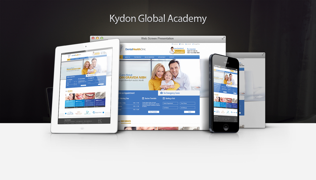 Web Design by SuperLayout for Brian Bell, DDS | Design #3589062