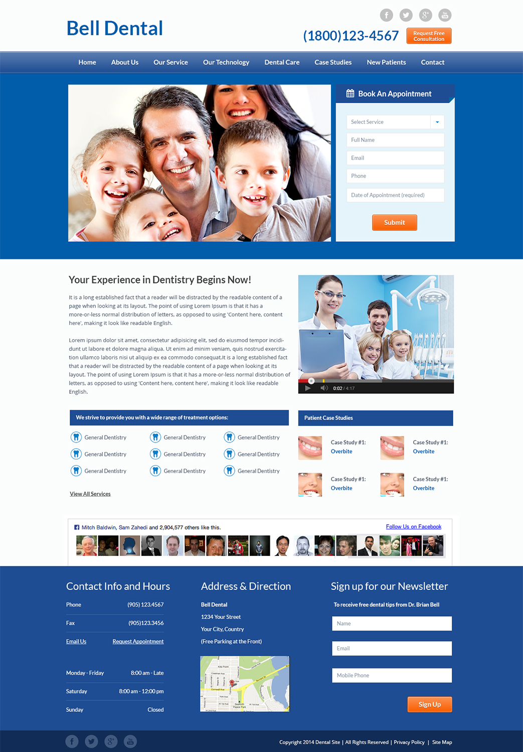 Web-Design von Emmanuel für Brian Bell, DDS | Design #3633513