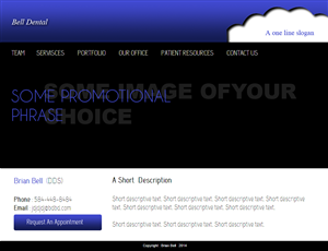Web Design par coa pour Brian Bell, DDS | Design : #3747768