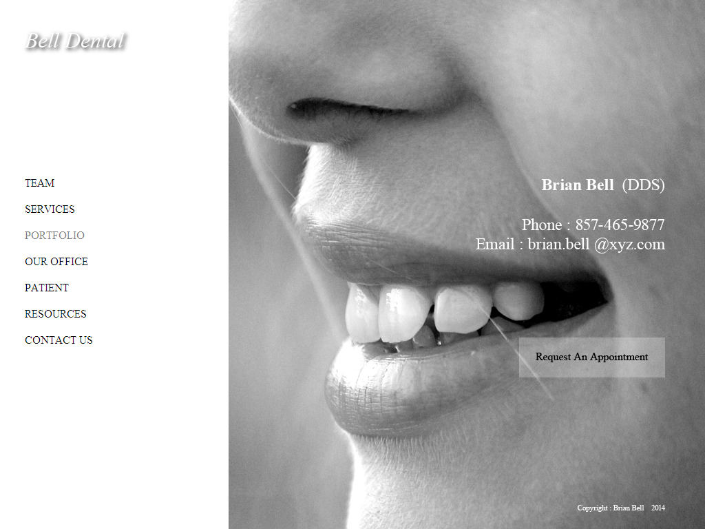Diseño Web por coa para Brian Bell, DDS | Diseño #3751424