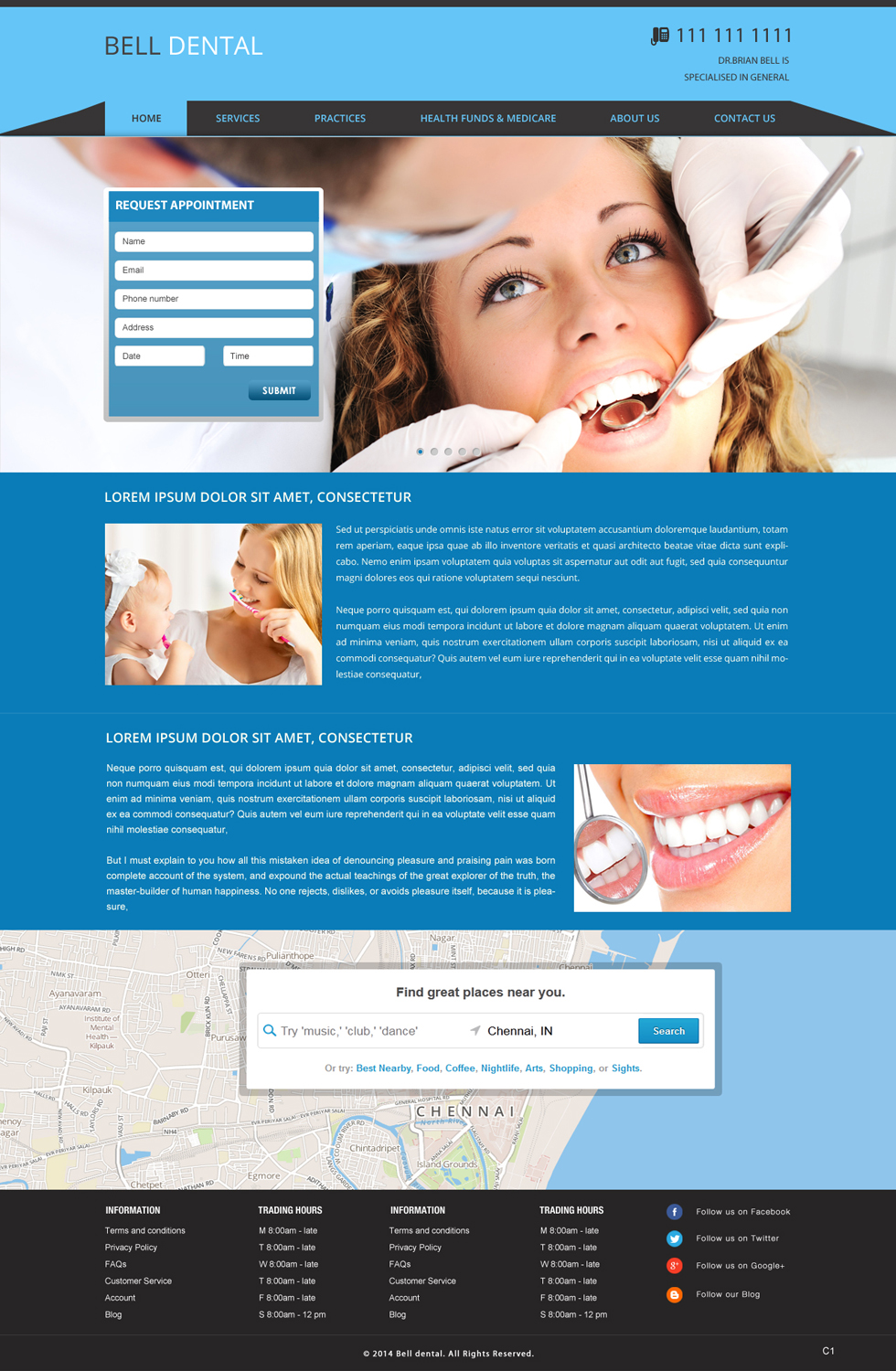 Web Design by pb for Brian Bell, DDS | Design #3578520