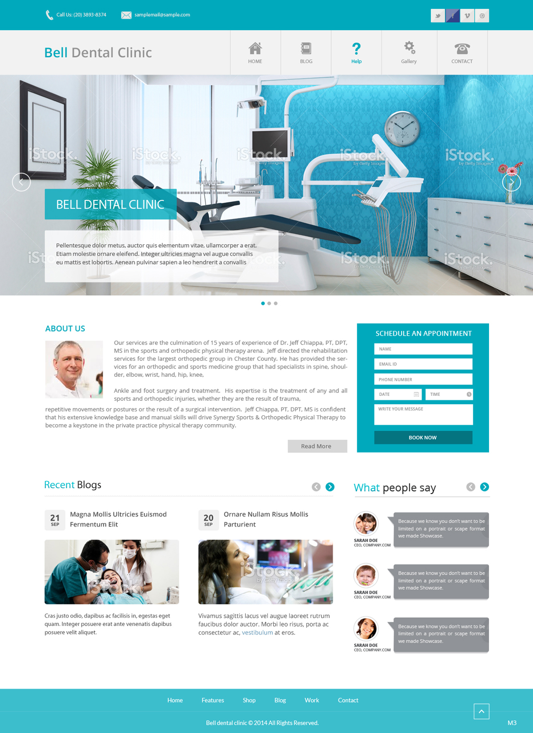 Web Design par pb pour Brian Bell, DDS | Design #3578538