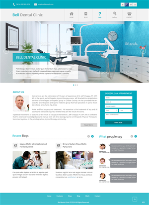Web Design par pb pour Brian Bell, DDS | Design : #3578538