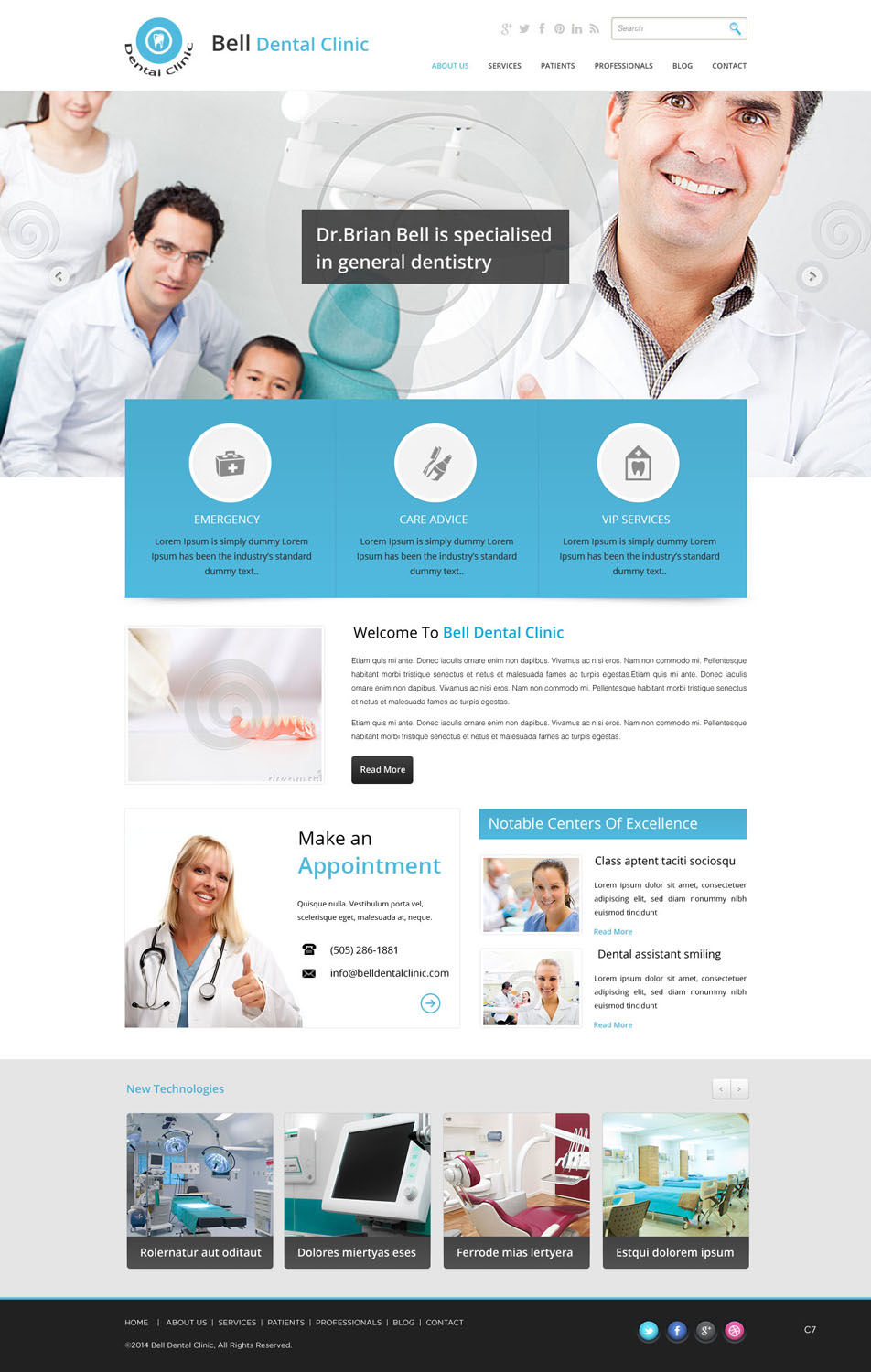 Web Design by pb for Brian Bell, DDS | Design #3578548