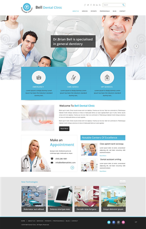 Web Design par pb pour Brian Bell, DDS | Design : #3578548