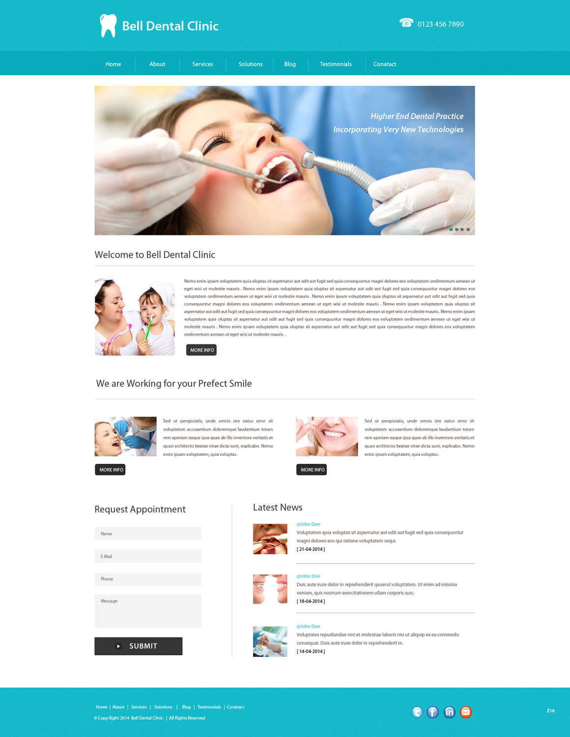 Web Design par pb pour Brian Bell, DDS | Design #3578556