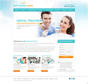 Web Design par pb pour Brian Bell, DDS | Design : #3578573