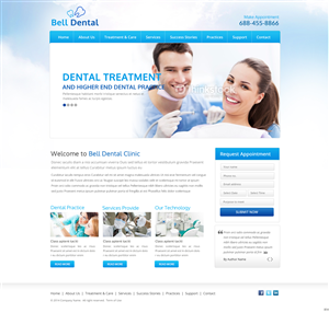 Web Design par pb pour Brian Bell, DDS | Design : #3604272