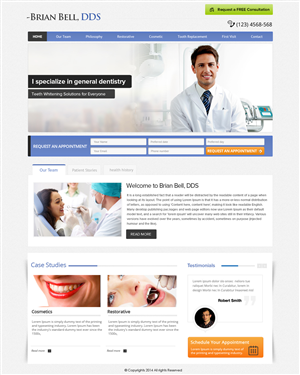 Web Design par OM pour Brian Bell, DDS | Design : #3596780