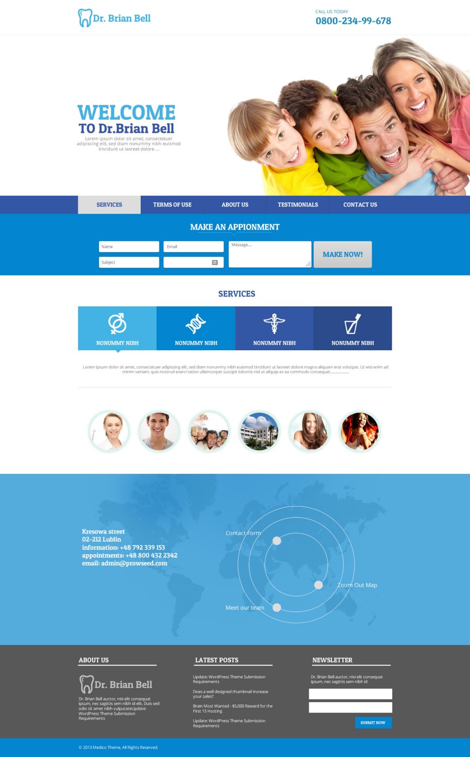 Web Design par TechWise pour Brian Bell, DDS | Design #3575566