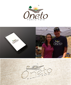Logo Design by Gentle Spring Rain for Oneto Family Farm | Design: #3570366