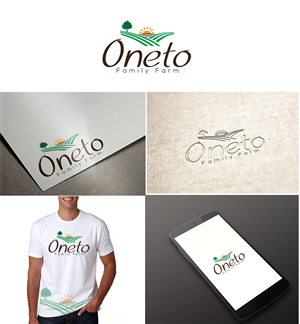 Logo Design by Gentle Spring Rain for Oneto Family Farm | Design: #3616049