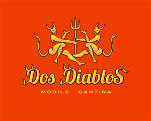 Logo Design by Yuri Podoba for Dos Diablos | Design: #917128